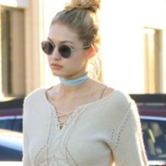 Pewter🌿Suede Faux Boho Vintage Multilayer Choker - Picture 1 of 4